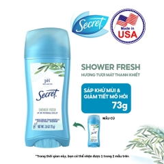 Sáp Khử Mùi Secret Hỗ Trợ Giảm Tiết Mồ Hôi Secret Antiperspirant Deodorant 73g