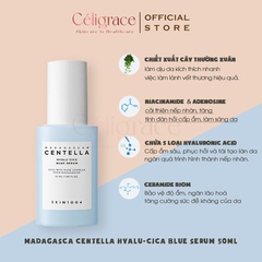 Tinh Chất Skin1004 Cấp Ẩm, Làm Dịu & Dưỡng Sáng Da Madagascar Centella Hyalu-Cica Blue 50ml (DATE 08/2025)