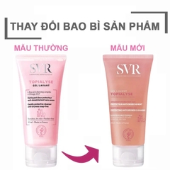 Gel Rửa Mặt SVR Không Xà Phòng Cho Da Khô, Nhạy Cảm Topialyse Gel Lavant (Hồng)