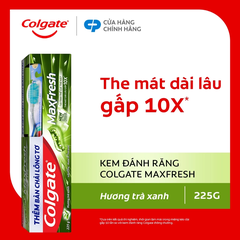 Kem Đánh Răng Colgate Maxfresh The Mát Dài Lâu Gấp 10 Lần 225g