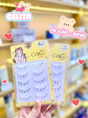 [TẶNG 10 NHẪN ĐỰNG KEO] [MI DƯỚI - 5 CẶP] Mi Giả CÉLITA Gân Trong Tự Nhiên & Mềm Mại
