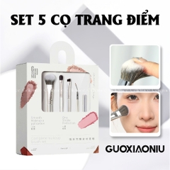 Bộ Cọ Cho Mắt & Má GUOXIAONIU Lông Siêu Mềm, Dễ Tạo Hiệu Ứng