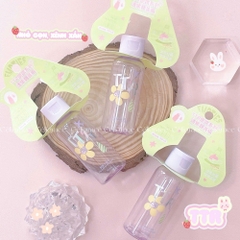 CM-3093 [1 CHAI] Chai Chiết Mỹ Phẩm Tiện Lợi TTR Có Nắp Bật 50ml (Tím)
