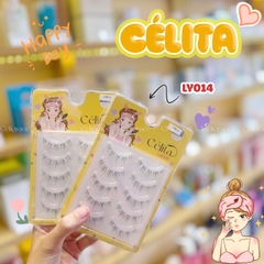 [TẶNG 10 NHẪN ĐỰNG KEO] [MI TRÊN - 5 CẶP] Mi Giả CÉLITA Gân Trong Tự Nhiên & Mềm Mại