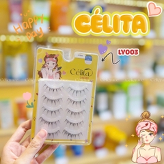 [TẶNG 10 NHẪN ĐỰNG KEO] [MI TRÊN - 5 CẶP] Mi Giả CÉLITA Gân Trong Tự Nhiên & Mềm Mại