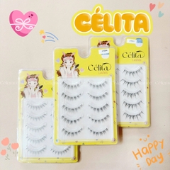 [TẶNG 10 NHẪN ĐỰNG KEO] [MI TRÊN - 5 CẶP] Mi Giả CÉLITA Gân Trong Tự Nhiên & Mềm Mại