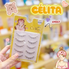 [TẶNG 10 NHẪN ĐỰNG KEO] [MI TRÊN - 5 CẶP] Mi Giả CÉLITA Gân Trong Tự Nhiên & Mềm Mại