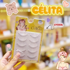 [TẶNG 10 NHẪN ĐỰNG KEO] [MI TRÊN - 5 CẶP] Mi Giả CÉLITA Gân Trong Tự Nhiên & Mềm Mại