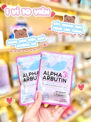 Viên Bột Kích Trắng Da Precious Skin Alpha Arbutin Whitening Plus (Vỉ 10 Viên)