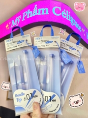 H-9004 - Set Dụng Cụ Nặn Mụn HEY Chuyên Dụng Kèm Hộp Đựng Acne Needle 30g (2 Cây - Xanh)