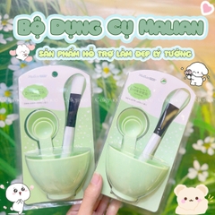 E-977 - Bộ Dụng Cụ MALIAN Trộn Đắp Mặt Nạ Bằng Nhựa Cao Cấp