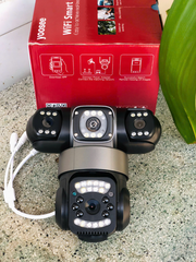Siêu camera Ngoài trời Yoosee 3 mắt kép PA40L  MÁY BAY BLACK - Mẫu đặc biệt ( PA40L )