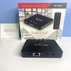 Đầu Thu Android Tivi Box NETBOX B68 Có Điều khiển giọng nói Ram 4G/ Rom 32G