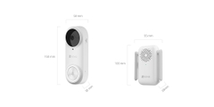 DB2 Pro Bộ chuông cửa video chạy pin