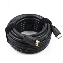 Dây HDMI/HDMI 10m trơn đen tròn (7.0)