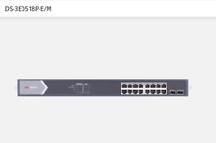 Switch POE HIKVISION DS-3E0518P-E