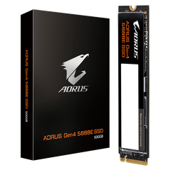 SSD Gigabyte 500G Aorus 5000E M.2 2280 PCIe NVMe Gen4x4