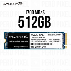 SSD TeamGroup 512G MP33 M.2 PCIe Gen3x4