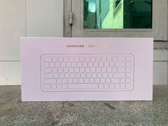 Bàn phím cơ Fun+ Kết nối Bluetooth & dây, 84 phím màu hồng Ugreen 90843 cao cấp (Brown switch)