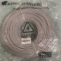 Dây cáp mạng bấm sẵn 2 đầu 40m RJ45 CAT5e UTP Kingmaster TY400