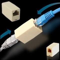 Phụ kiện DOGC Đầu nối mạng UTP 1 -> 1 vàng (100c/bịch)