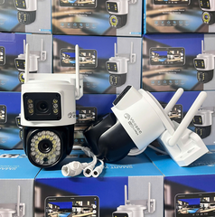 Camera Wifi 9MP Yoosee QPT366 | 4K | Ngoài trời | 2 ống kính 2 khung hình | Hình OVAN