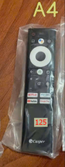 Remote Casper voice A4 --- nút tròn trắng - 4 nút dưới