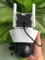 Camera Wifi 3 mắt 3 khung hình 12MP YOOSEE Q54D - phiên bản mới của mã có loa