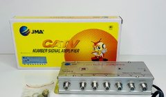 Bộ chia cáp truyền hình có khuếch đại CATV ra 6 Tivi