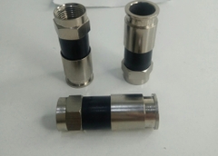 Rắc f5 nén (Conector RG6) màu đen không có chữ