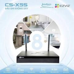 Đầu Ghi hình 8 kênh 5MP Wifi NVR Ezviz X5S-3K | Hàng chính hãng | Dùng cho Camera Ezviz