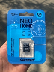 Thẻ nhớ 64GB HIKSEMI NEO HOME D1 Xanh Da Trời (Lifetime | Hộp 50c HS-TF-D1-64G )