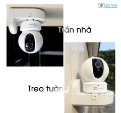 Chân đế L dùng bắt tường cho C6N / A22 / A32 / Reoqoo X10 / Dahua H2AE / H3AE / H4AE / H5AE...Có ren đồng
