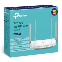 Thiết Bị Mạng Router Wifi Tp-Link Archer C50 Băng Tần Kép AC1200