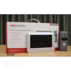 DS-KIS203T - Bộ điện thoại gọi cửa có hình HIKVISION ( gồm 1 màn + 1 nút+ nguồn 12v1a)