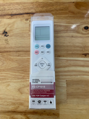 Remote máy lạnh Casper - trắng - nút vuông - ( FD-CP1018 )