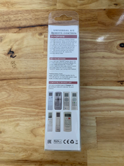 Remote máy lạnh Casper - trắng - nút vuông - ( FD-CP1018 )