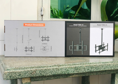 Giá treo tivi thả trần T560-15 (32-75 inch) dùng cho tivi , biển hiệu, biển menu,...