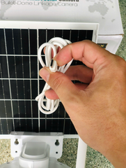 Solar Camera 4G Yoosee P10-4G màu đen 2 mắt 2 khung hình, khe sim 4G - Mẫu Mới (8 LED + Còi báo động trắng + Pin 168 giờ liên tục + App: V380 PRO)