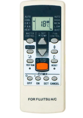 Remote máy lạnh FUJITSU ML198 - Nút cam