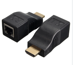 Bộ chuyển đổi HDMI to Lan 30m ( màu đen )