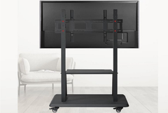 Khung treo Tivi di động E1900 32″- 75″ Tải trọng 45kg | Qui cách đóng gói: 143x56x7cmx14kg )