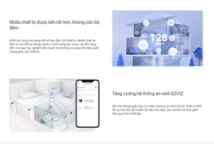 Bộ phát Wi-Fi Mesh 6 Ezviz CS-W3R-R100-X1G8GM, chuẩn AX1800, dùng bổ trợ sóng wifi cho Camera Ezviz