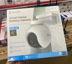 Camera Wifi EZVIZ có PIN và SOLAR CB8 2K (3MP xoay | All In One) - Outdoor