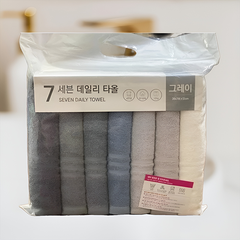 SET 7 KHĂN TẮM COTTON XUẤT KHẨU DƯ BÁN RẺ (T60) (SÉT)