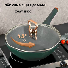 CHẢO 8 CẠNH CHỐNG DÍNH CHẤT LIỆU THÉP HỢP KIM CAO CẤP (T10) (CÁI)