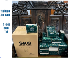 SKG THÙNG 30 GÓI GIẤY ĂN CAO CẤP SKG HÀN QUỐC(T1) (THÙNG)