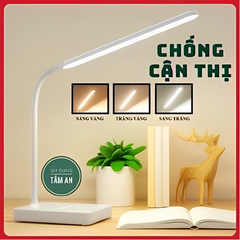 ĐÈN HỌC ĐỂ BÀN CẢM ỨNG 3 CHẾ ĐỘ SÁNG CHO BÉ, BẢO VỆ MẮT CHỐNG CẬN THỊ(T60)