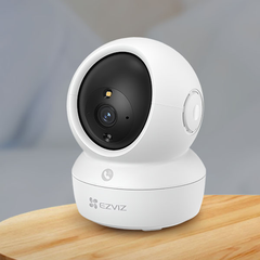 Camera Wi-Fi 4MP Ezviz H6C PRO 2K+, có màu ngày và đêm [Mới - Cổng Type C] --- Thay thế dần C6N 4MP