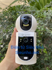 Camera Wi-Fi Yoosee C30+ 8MP 2 mắt 1 màn hình , gọi video call như SmartPhone - Bảo hành 12 tháng, không bảo hành rơi vỡ, vô nước!